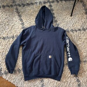 Navy Blue Carhartt Hoodie